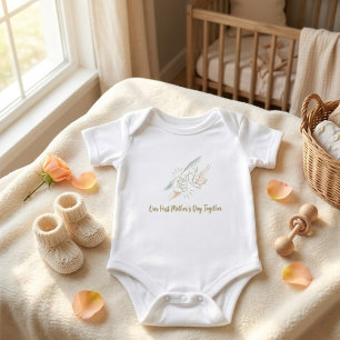 Para Bebê Nossa Primeira Mãe e Filha Juntos Body - Mi