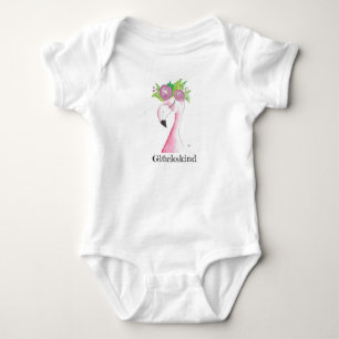Para Bebê Presente de bebé, Babybody, Body flamingo bebé,