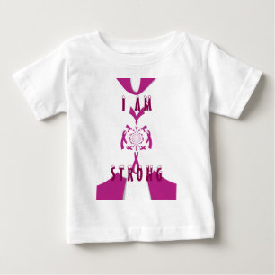 Para Bebê Sensibilização do Cancer da Mama Última camiseta d