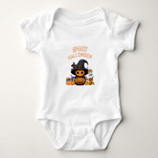 Para Bebê Spooky Halloween body bébé