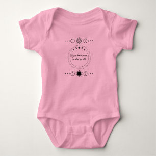 Para Bebê Wicca Baby Body Suit