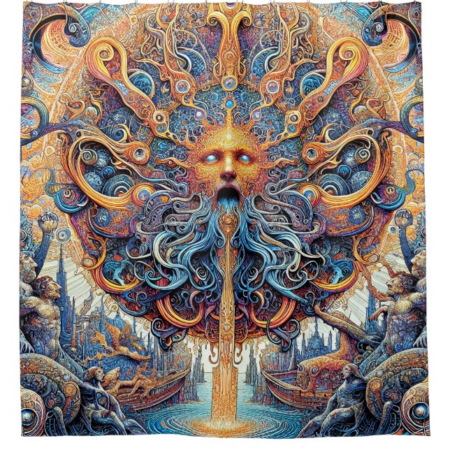 Para Box A Cortina do Chá dos Deuses do Sol (Frente)