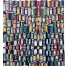 Para Box A Tinta Colorida Pode Padronizar A Cortina Do Chá