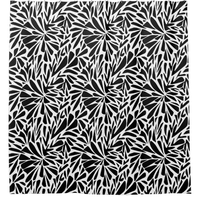 Para Box Abstrato de cortina chá moderna monocromática cont (Frente)