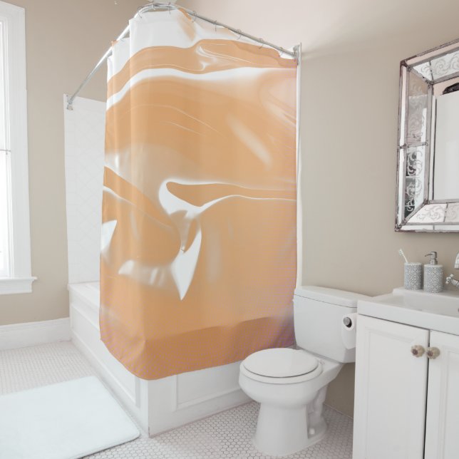 Para Box Abstrato Moderna Cortina de Chás de Arte (In Situ)