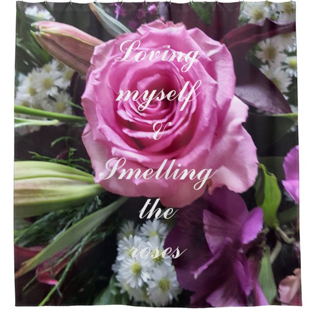 Para Box Adorando minha cortina Chá (Frente)