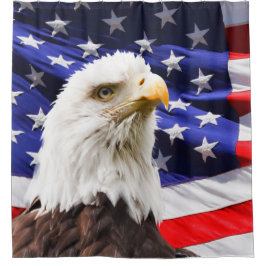 Para Box Águia Balda e Cortina de Chá de Bandeira Americana
