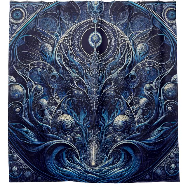 Para Box Alienígena Art Nouveau Chá Cortina (Frente)