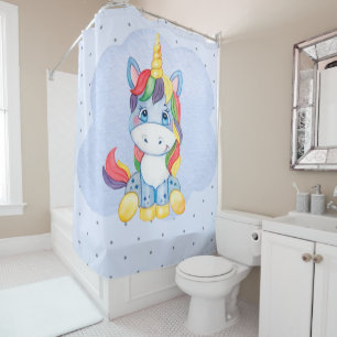 Para Box Blue Baby Unicorn na Cortina do Chá na Nuvem