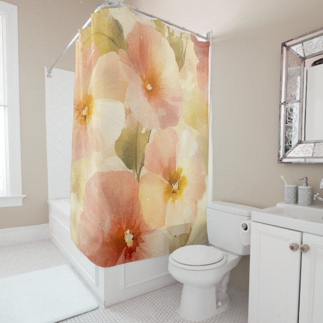 Para Box Bohemian Terracotta Floral Chá Cortina (In Situ)