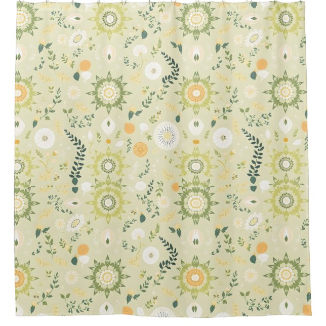 Para Box Boho Sage Green Mandala - Chá Cortina (Frente)