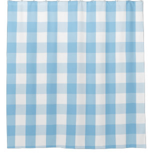 Para Box Buffalo Check Baby Blue Chá Cortina
