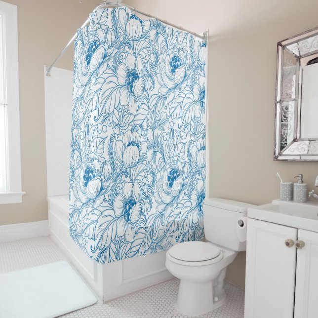 Para Box Chá Cortina Floral (In Situ)