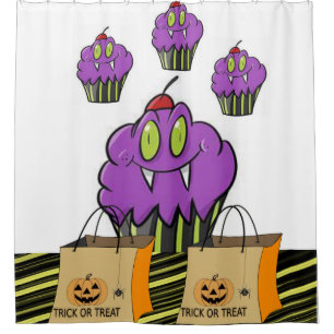 Para Box Chá Cortina Halloween