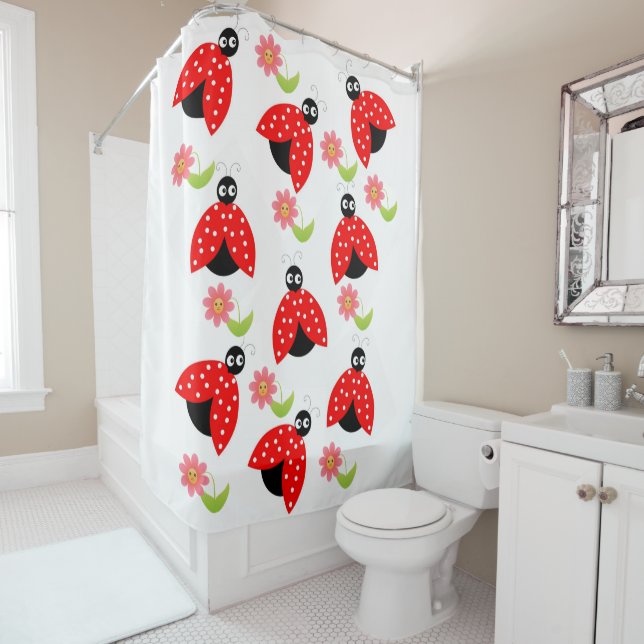 Para Box Chá Cortina Ladybug Floral (In Situ)