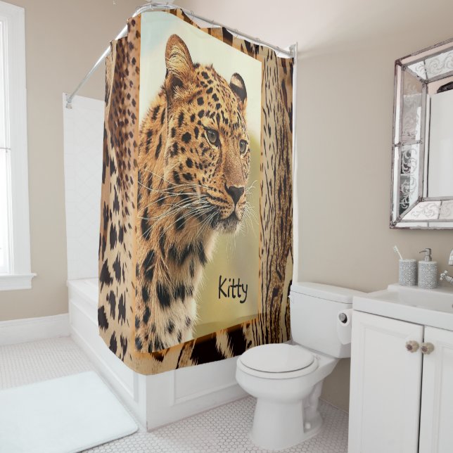 Para Box Chá Cortina Leopardo (In Situ)
