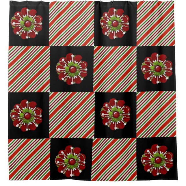 Para Box Chá Cortina Natal (Frente)