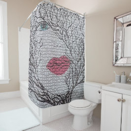 Para Box Chá de beleza feminina Cortina de água do mosaico