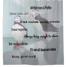 Conselhos de uma Cortina de Chá Puffin