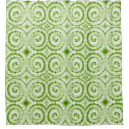 Para Box Cortina Abstrato de Chá Suave Verde