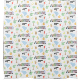 Para Box Cortina Chá da Carolina do Sul