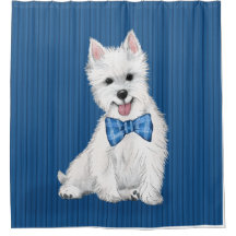 Cortina Chá de Terrier Branco da Highland Oeste