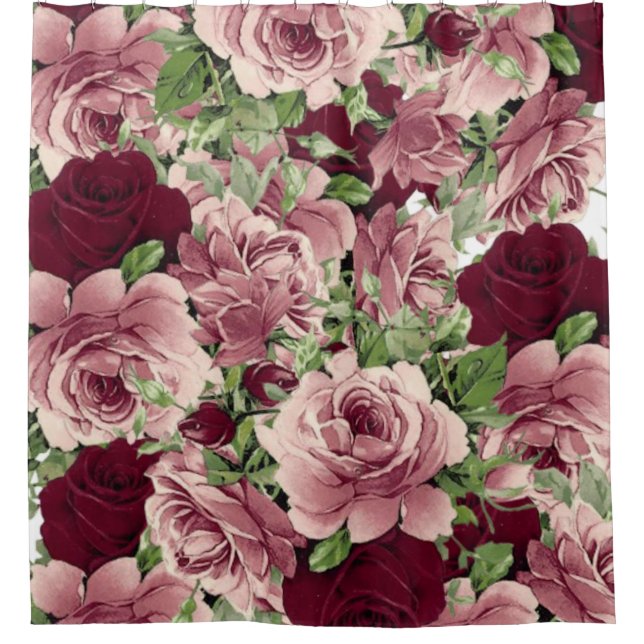 Para Box Cortina chá Floral (Frente)
