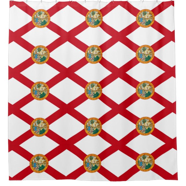 Para Box Cortina Chá Patriótica com Bandeira da Flórida (Frente)