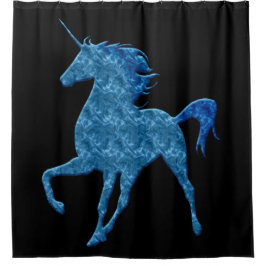 Para Box Cortina Chá Unicorn de Fogo Azul