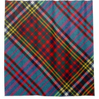 Para Box Cortina de Banho Anderson Tartan