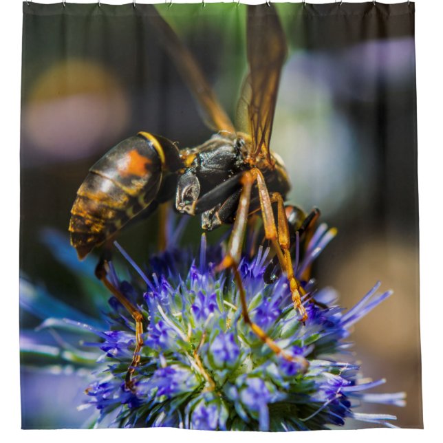 Para Box Cortina de Banho Bee Aware (Frente)