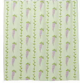 Para Box Cortina de Banho Botânica Elegante Wisteria & Hera