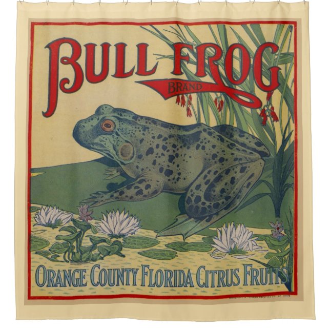 Para Box Cortina de Banho Bull Frog (Frente)