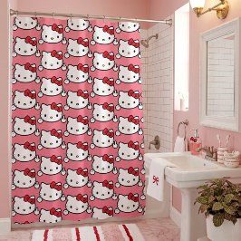 Para Box Cortina de Banho Kitty