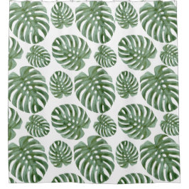 Para Box Cortina de Banho Monstera Tropical