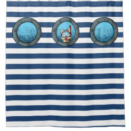 Para Box Cortina de Banho Náutico Cairn Snorkel Olho de Boi