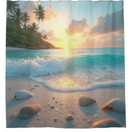Para Box Cortina de Banho Ocean Dream Serenity