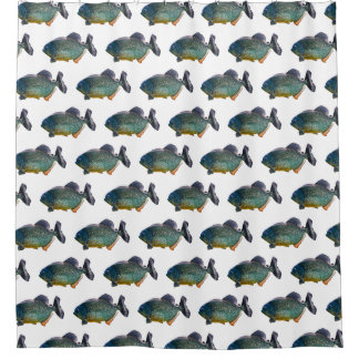 Para Box Cortina de Banho Piranha Frenesi (Escolha a cor)