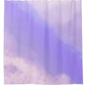 Para Box Cortina de Banho Roxa/Lilás Nuvens Além