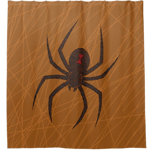 Para Box Cortina de Banho Teia de Aranha (Frente)