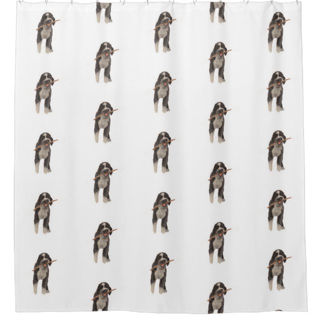 Para Box Cortina de Chá Aussiedoodle (Frente)