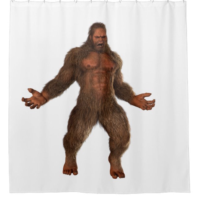 Para Box Cortina de chá "Bigfoot This" (Frente)