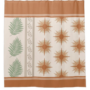 Para Box Cortina de Chá Botânica Boho Geo