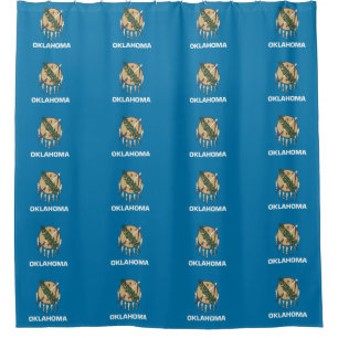 Para Box Cortina de chá com a bandeira do estado de