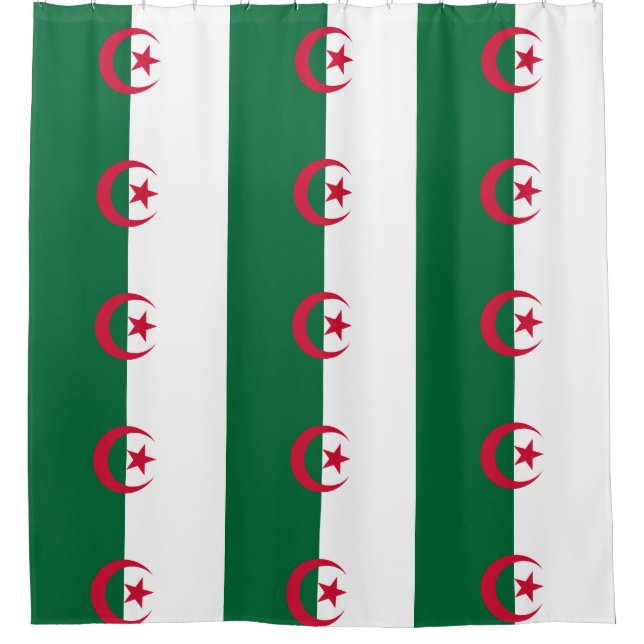 Para Box Cortina de chá com Bandeira da Argélia (Frente)