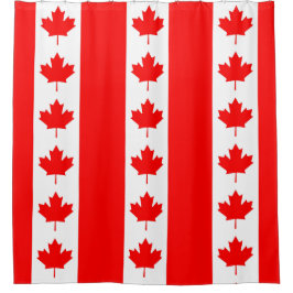 Para Box Cortina de chá com Bandeira do Canadá