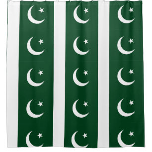 Para Box Cortina de chá com Bandeira do Paquistão