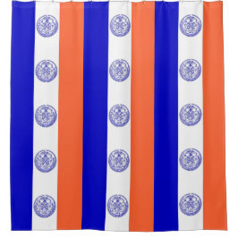 Para Box Cortina de chá com Sinalizador de Nova Iorque, EUA