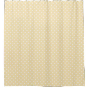 Para Box Cortina de chá das bolinhas do amarelo do chiffon
