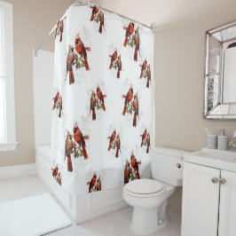 Para Box Cortina de chá de aves cardinhas